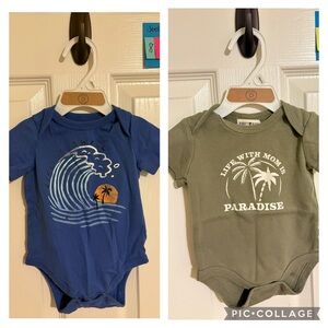 Organic Cotton Onesies Gap Baby Rabbit Bear 3-6m